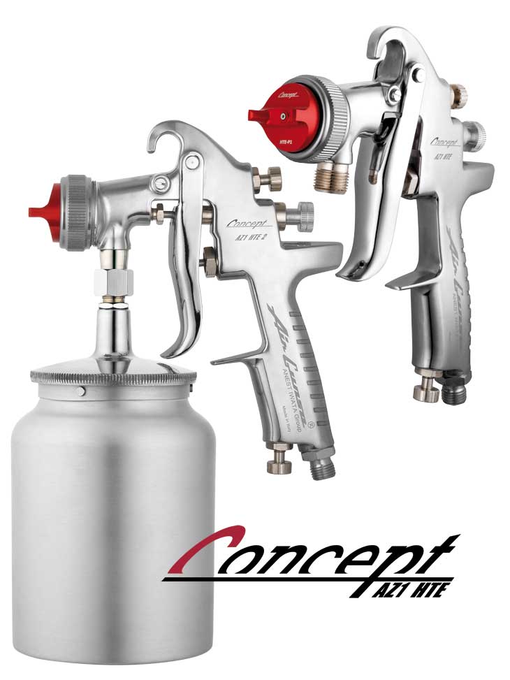 Air Gunsa nuova gamma di ugelli Concept Carrozzeria