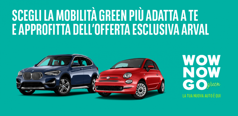 Arval e BNL Gruppo BNP Paribas insieme per lo sviluppo della mobilità sostenibile