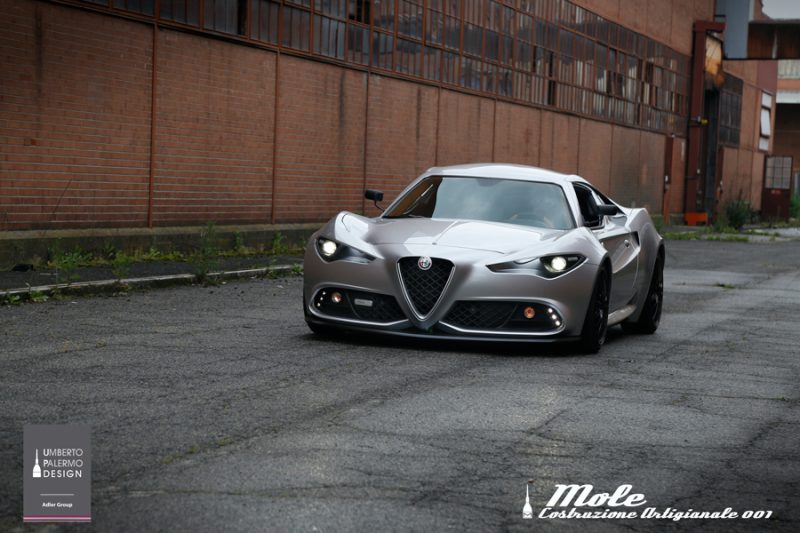 Presentata la one-off Alfa Romeo Mole Costruzione Artigianale 001