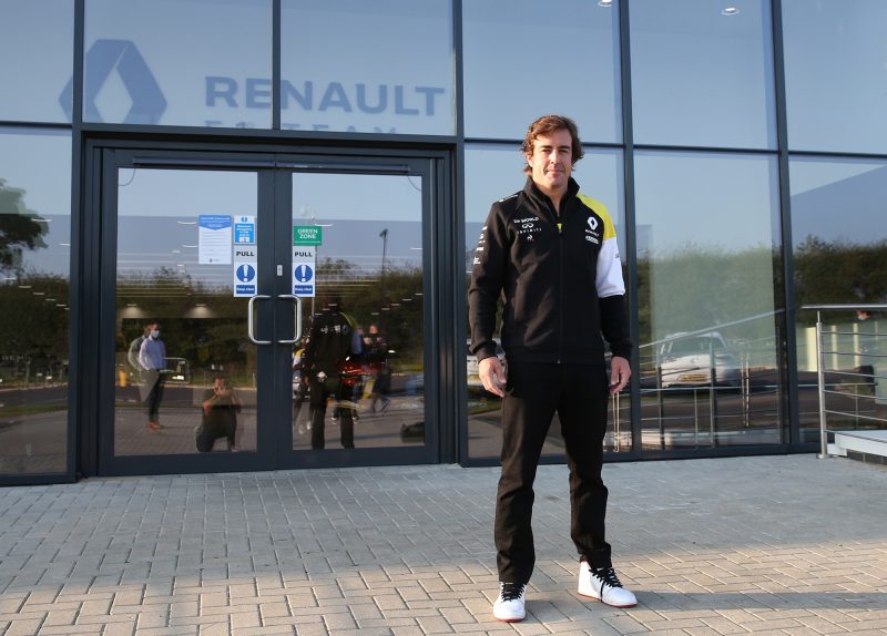 Fernando Alonso ha iniziato il recupero
