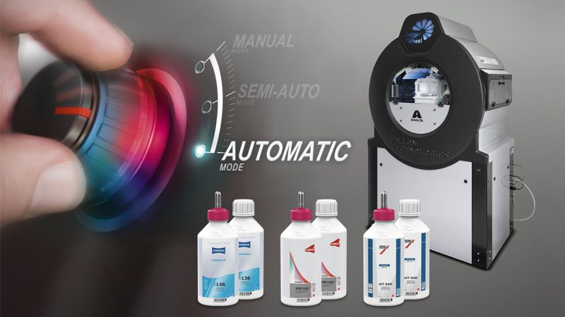 Miscelazione colori completamente automatizzata con Daisy Wheel 3.0 di Axalta