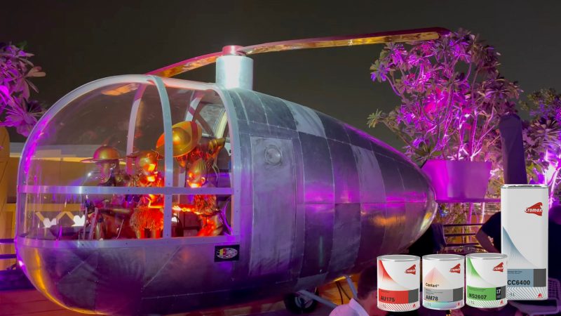 Cromax aggiunge un tocco d’oro all’Expo 2020 di Dubai