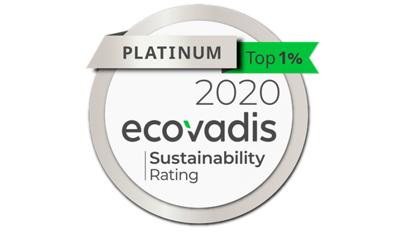 La Corporate Social Responsibility di Arval ottiene il livello platinum di Ecovadis nel 2020