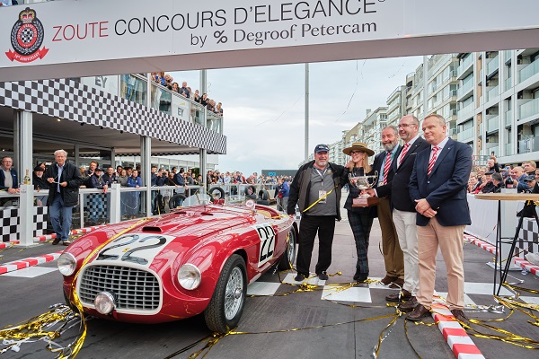 Touring Superleggera pluripremiata a Zoute Concours d’Elegance 2019