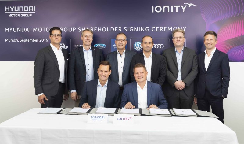 Reti ricarica: anche Hyundai investe in IONITY