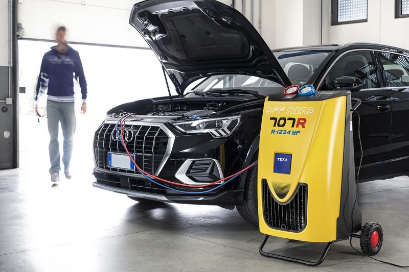 Ricaricare il clima con la nuova KONFORT 707R OFF ROAD di TEXA