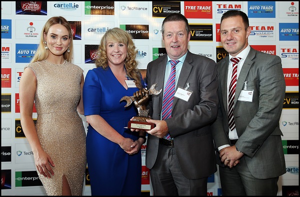 Irish Auto Trade Awards: Spies Hecker è il Marchio di Vernici dell’Anno 2018
