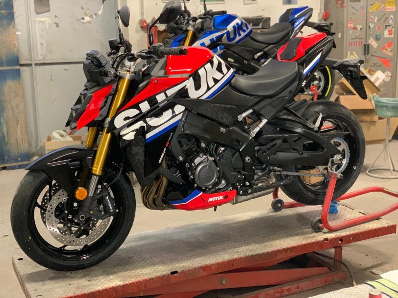 Verniciatura moto: la passione di un verniciatore e la telefonata di Suzuki