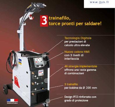 Saldatura: GYS presenta ad Automechanika AUTOPULSE 320-T3 e GYSPOT INVERTER BP.LG