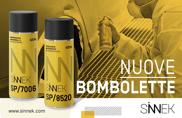 Sinnek lancia due nuovi spray sul mercato