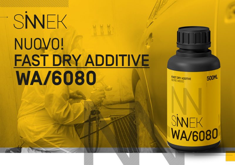 Additivi: Sinnek lancia il nuovo wa/6080 fast dry