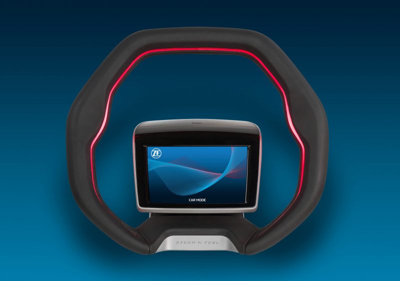 Volante di nuova concezione per la guida autonoma