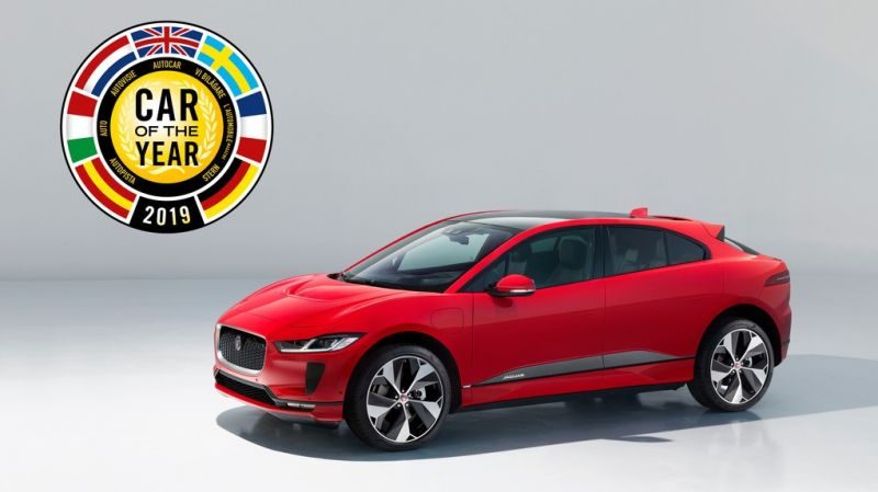 Auto dell’anno 2019: vince l’ elettrica Jaguar I-Pace