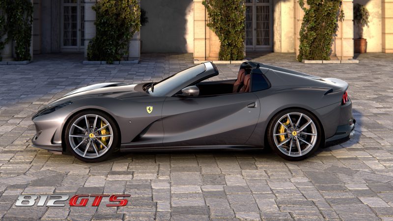 Ferrari 812 GTS: il ritorno della spider con motore V12