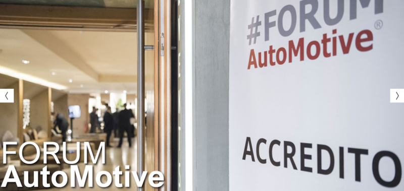 Appuntamento con il #FORUMAutoMotive