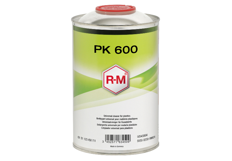 PK 600, il nuovo detergente universale R-M per le plastiche