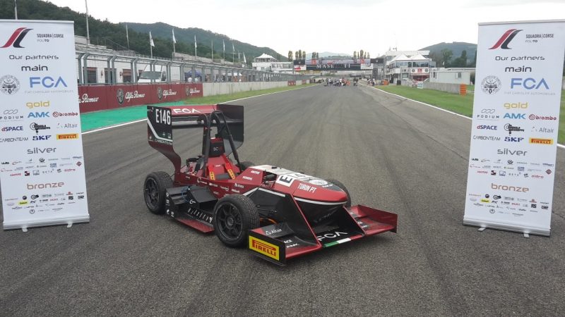La monoposto del Politecnico di Torino vince la formula Sae Italy 2019 nella categoria vetture elettriche